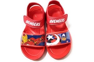 Requeteguay Urban RU Sandali Avengers Marvel per bambini | Sandali Avengers per spiaggia o piscina | Scarpe estive Avengers Marvel per bambini