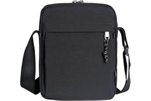 MAVHVAM Shoulder Bag Water Repellent Durable Crossbody Bag with Soft Strap and Reflective Zipper Rope