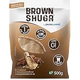 Brown Shuga® by Puresweet 500g, Natural Brown Sugar Alternative, No Bitter Aftertaste, Keto and Diabetic Friendly, Non GMO, V