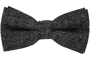 DonDon Noeud papillon en coton pour homme 12 x 6 cm avec crochet déjà lié et réglable