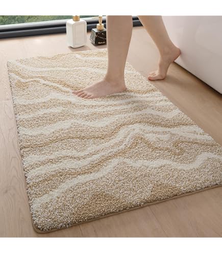 Kleine Wolke Badematte in beige-grau