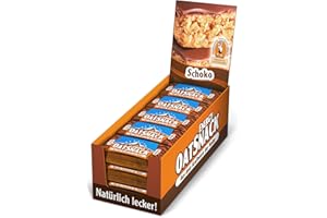 DAVINA OAT SNACK EnergyOatSnack Schoko (15x65g) | Kohlenhydrat Energieriegel mit Haferflocken für Sport & Freizeit | Langanhaltende Energie & leckerer Geschmack | Handgemacht & Vegan | Das Original