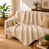 Premium Pamuklu Lilyana Koltuk &Ouml;rt&uuml;s&uuml; 170x210 cm, &Ccedil;ift Taraflı Dekoratif Şal, Tekli, &Uuml;&ccedil;l&uuml;, Kanepe, &Ccedil;ekyat ve Berjer İ&ccedil;in Koru