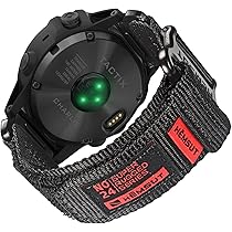Cinturino Orologio Nylon Intrecciato - 20 Mm - Compatibile Con Garmin, Samsung Galaxy Watch - Foto 12