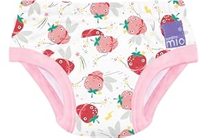 Bambino Mio, Mutandina Allenatrice, Lavabile Ecologica Mutanda Per Bambini, Super Fragola, 3+ Anni