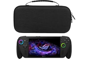Miimall Housse pour ASUS ROG Xbox Ally X/ROG Xbox Ally 2025, Sacoche à Chargeur et Câbles, EVA Anti-Choc Anti-Rayures Anti-Poussière Étui de Voyage Portable pour ROG Xbox Ally X, Noir