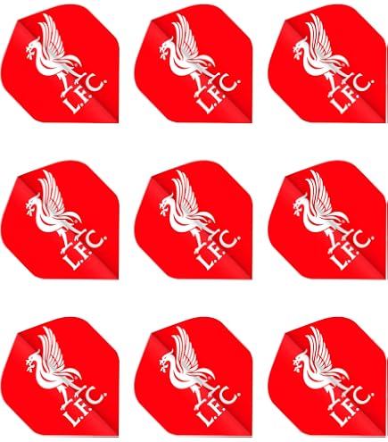 3 Sets De Vols De Fléchettes Arsenal Football Club - 9 Vols En Poly Métronique 75 Microns