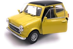 H-CUSTOMS Welly Mini Cooper 1300 Model Car Auto License Prodotto 1: 34-1: 39 Giallo