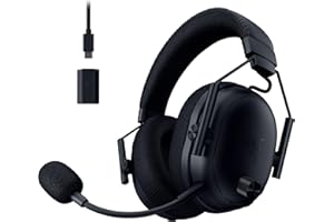 Razer BlackShark V3 Pro - Wireless ANC Esports Headset - Active Noise Cancellation - Drivers 50mm - Detachable HyperClear Mic - Wireless HyperSpeed 2,4 GHz & Bluetooth - FPS - PC/Mac | Black