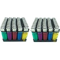 100 Accendini BIC MAXI Grandi J26 Colorati Pietrina - Scatola 2 Box Sigillati EB - Foto 2