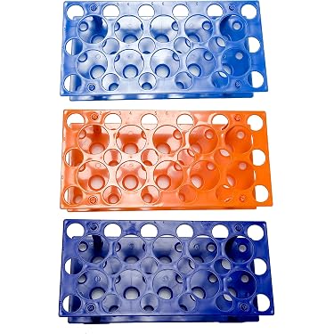 SCATOLA TUBO CENTRIFUGA supporto plastica organizzatore test tubi SCATOLA TUBO CENTRIFUGA supporto plastica organizzatore test tubi