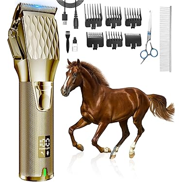 Tondeuse à Cheval 1500mAh – Faible Bruit – Sans Marque – Neuf