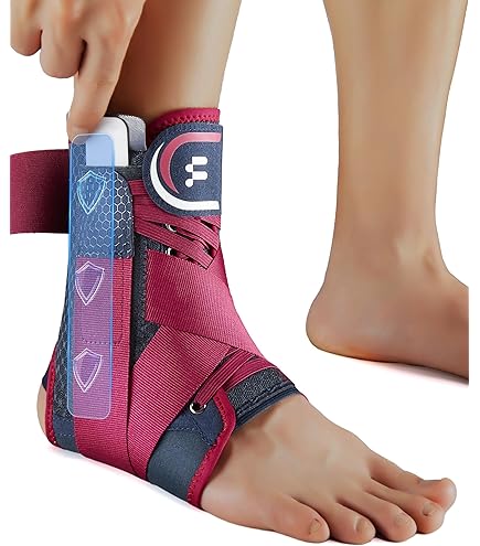 Tutore Caviglia Donjoy Performance Bionic Stirrup, Sinistro, Taglia S, Nero, Supporto Legamenti E Stabilità