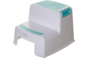 Dreambaby F685 - Taburete de dos Pasos Blanco Y, Azul