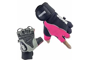 Mateidas gym gloves men cycling gloves for men weight lifting gloves women bike gloves leather with wrist strap breathable padded support with palm protection