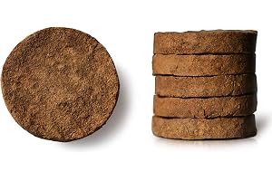 ADIOMM 100% Natural Indigenous Cow Dung Cakes/Kande/Upale | 1 KG Pack | 30 Cakes | Organic | Size ≈ 96 X 18 mm | Handmade, Sun Dried and Moisture Free.