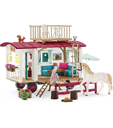 Réveil Sans Tic Tac Eurotime 27011-22 Réveil Pour Fille Avec Motif Cheval, Boîtier En Plastique Et Verre En Plastique, Silencieux, Sans Tic-tac, Avec Lumière Et Répétition De L'alarme Réveil Licorne