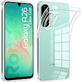 Rongep [Maxi-Clear] Samsung Galaxy A26 i&ccedil;in Şeffaf Kılıf Kamera Y&uuml;kseltili A 26 Koruyucu Esnek ve Hafif Tasarımlı Darbelere v