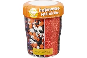 WILTON Food Items 710-0-0536 Sprinkle Mix, Halloween, 6 Zellen