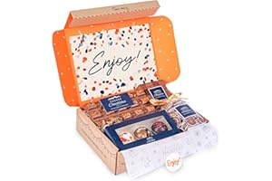 PRESTIGE HAMPERS Chocolate Celebration Postal - Letterbox Gift - Sweet Hamper - Birthday Present - Chocolate Lovers Gift - Birthday Hamper - Chocolate Hamper - Postal Gift