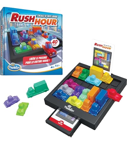 Smart Games Roadblock – Logikspiel Mit 80 Herausforderungen, Für Kinder Ab 7 Jahren, Puzzle-Spiel