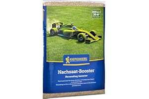Kiepenkerl Nachsaat-Booster 654006 - Schnelle Rasenregeneration für eine dichte, gesunde Rasennarbe - Ideal für Lückenfüller und stark beanspruchte Flächen - 0,8 kg für 30 qm