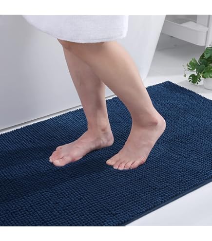 Differnz badmat Popcorn 50x80cm petrol