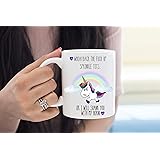 Unicorn Mug Unicorn Gift Profanity Mug Woah Back Up Sprinkle Tits Unicorn Shank White Elephant Gag Gift Majestic Birthday