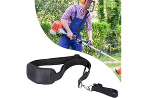 YOUSHARES Pas do podkaszarki - regulowany pasek do podkaszarki - ukośny pasek na ramię do podkaszarki ogrodowej lub zaroślowej do KM Series, STIHL FS-Fadentrimmer.