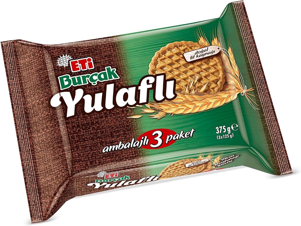 Eti Burçak Yulaflı 3'lü 375 g