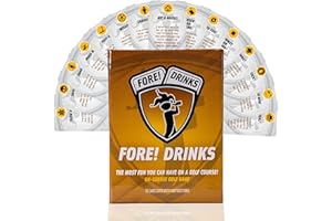 FORE! CARDS Fore! Drinks On-Course Golf Game