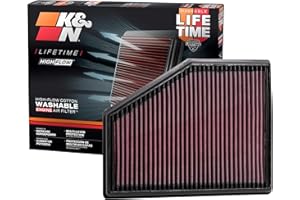 K&N Engine Air Filter: High Performance, Premium, Washable, Replacement Filter: Compatible 2015-2020 BMW (740i, 518d, 520d, 520i, 525d, 530d, 530e, 530i, 540D, 540i, 620d, 630d, other models) 33-3079