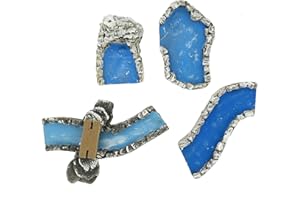 ‎FERRARI & ARRIGHETTI Ferrari & Arrighetti Fluss für Krippe, Zusammensetzbare Krippen-Flussläufe, 4 Kombinierbare Flussabschnitte zum Erstellen von Flüssen und Bächen für Krippen, Gips, Mehrfarbig, Gesamtlänge 47 cm