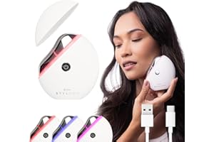 STYLPRO 6 in 1 Beheiztes LED-elektrisches Gua Sha - Gesichtsformung & Lifting Tool mit Rotlichttherapie & beruhigender Wärme - Vibration für Lymphdrainage & strahlende Haut