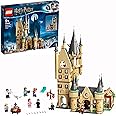 LEGO Harry Potter Torre di Astronomia di Hogwarts con Castello Giocattolo e Minifigure di Hermione Granger e Altri Personaggi