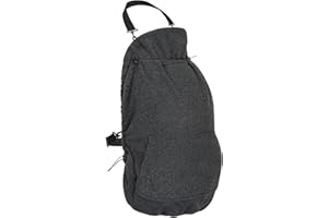 Hoppediz Fleece Cover f. Babytrage Bauchtrage Tragetuch Anthrazit