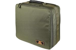 Lixada Borsa per Mulinello da Pesca Custodia per Mulinello Protettiva Portacanna Portamulinello Impermeabile Durevole Borsa per Bobine Portatile, Borsa per Il Trasporto da Pesca Outdoor Portable