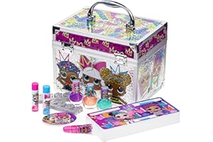 ‎TOWNLEY GIRL L.O.L Surprise! Kinderschminke Set | Mädchen Make-up Set mit Lipgloss, Nagellack und mehr | Geburtstagsgeschenk für Kinder ab 3 Jahren von Townley Girl