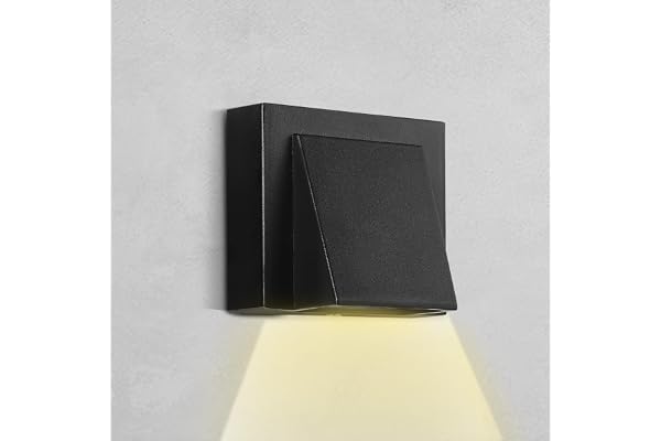 Gesto 5W Waterproof Led Wall Light for Home Decoration Up Down 1-Way LED Wall Lamp IP65 Outdoor Fancy Wall Lights for Balcony,Gate,Elevation,Garden,Patio Decorative Wall Mount Light -Pack of 1