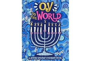 A Jewish Holiday Colouring Book: Oy To The World
