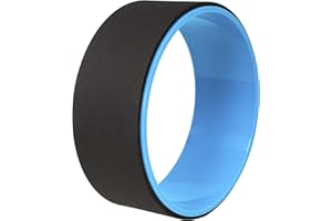 Fitvids Yoga-Rad zum Dehnen – Bequeme Unterstützung für Posen und Rückenbeugen, mehrere Farben