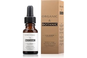 DR BOTANICALS Organic & Botanic Mandarin Orange Brightening Eye Serum | Depuffing & Hydrating with Vitamin C, Aloe Vera, & Sea Buckthorn for Radiant, Youthful Eyes