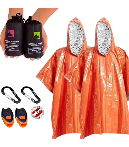 Couverture De Survie Ferrino – Taille Unique, Multicolore, Imperméable, Légère, Pour Urgence