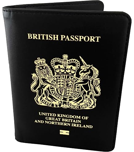 Custodie Per Passaporto Marrone Su.B RFID Blocking Porta
