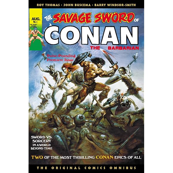 Conan The Barbarian: The Original Comics Omnibus Vol.1 : Thomas