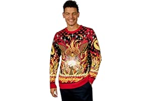 AAA MERCHANDISE Lord of The Rings: Balrog Christmas Jumper Gift for Men and Women