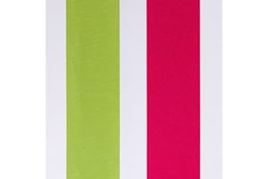 DéVa Outdoor-Stoff pink-grün in 1,6m Breite (METERWARE) - Markisenstoff aus 100% Polyester - Dekostoff