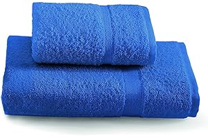 Gabel Set Asciugamani, Bluette, 100 x 60 cm