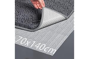 Mbsomnus Sottotappeto Antiscivolo 70x140cm Rete Antiscivolo per Tappeti Tagliabile Tappetino Antiscivolo Senza Tracce Ferma Tappeto per Tappeti Divani Lenzuolo Cassetti e Tovaglie