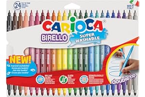 Carioca A53512024 - Pack de 24 rotuladores